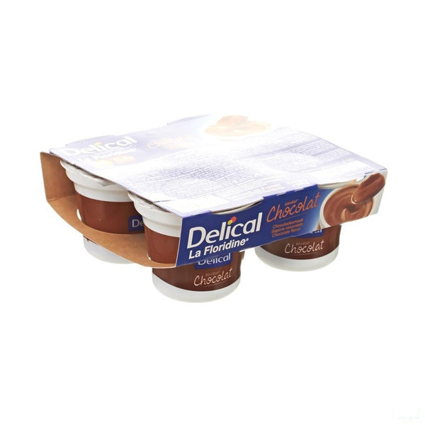 Delical Creme Dessert La Floridine Chocola 4x125g - Bs Nutrition - InstaCosmetic