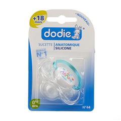 Dodie Fopspeen Fan +18m Sil. Ring