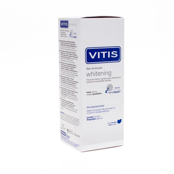 Vitis Whitening Mondspoelmiddel 500ml 3882 - Dentaid - InstaCosmetic