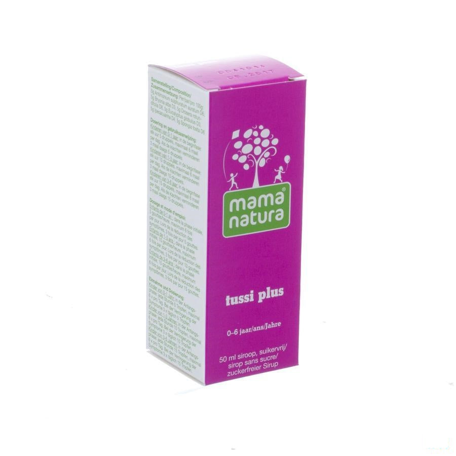 Mama Natura Tussi Plus Vsm Siroop Zs Gutt 50ml