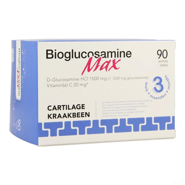 Bioglucosamine Max 90 Zakjes - Trenker - InstaCosmetic