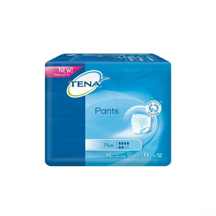 Tena Pants Plus Extra Large Nieuwe Formule 120-160cm 12 792712