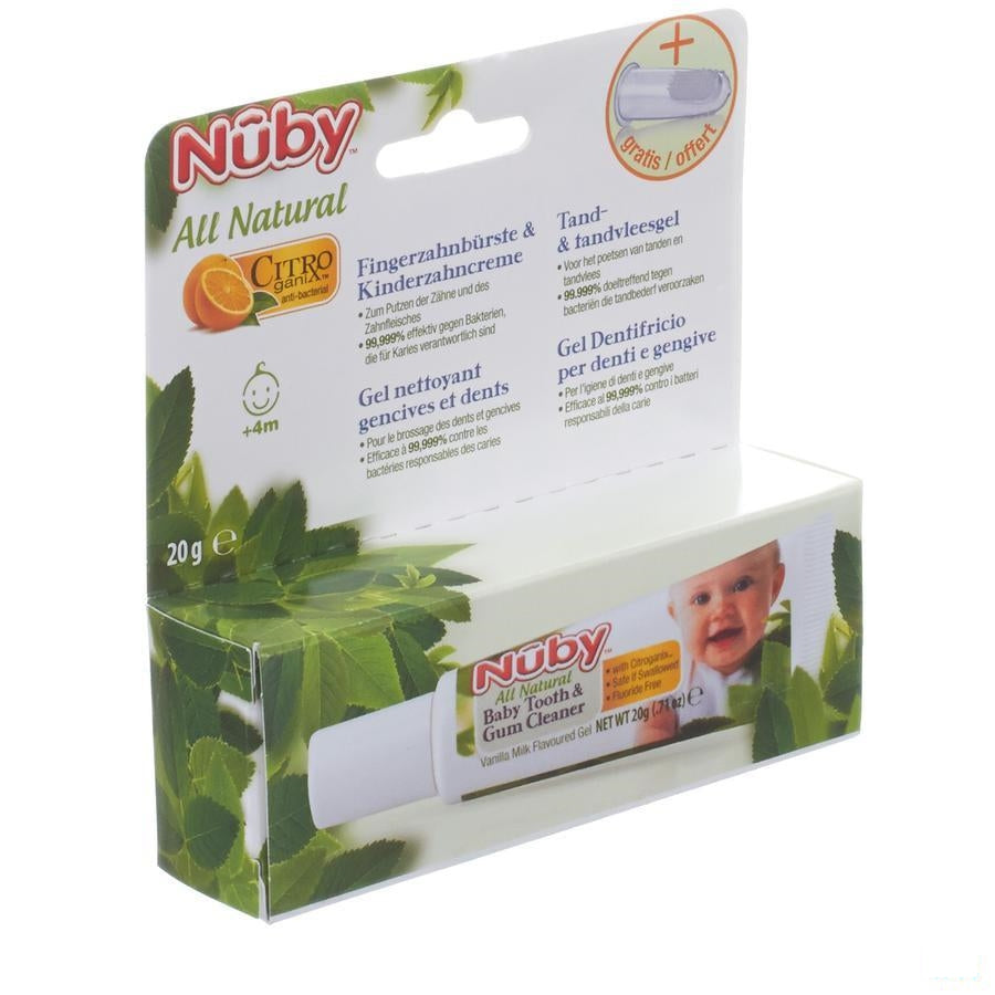 Nuby Citroganix Tand & Tandvleesgel Vinger 20g