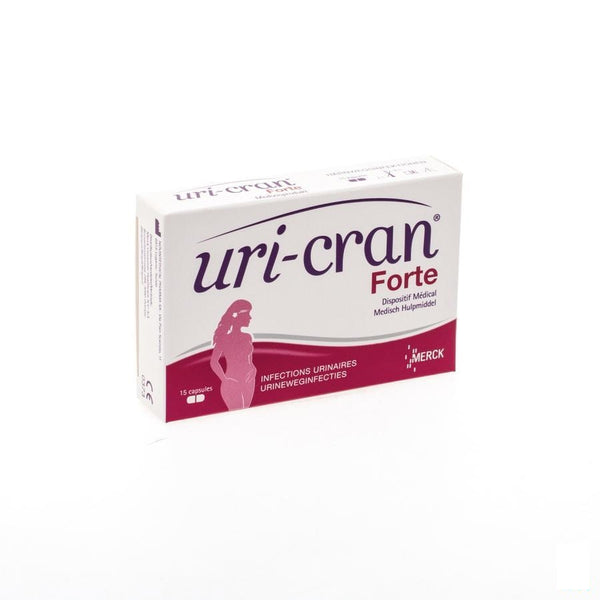 Uri-cran Forte Capsules 15 - Merck - InstaCosmetic