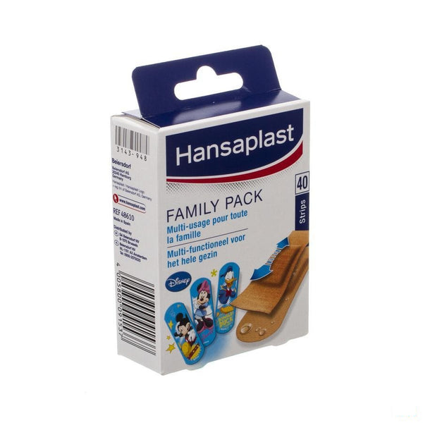 Hansaplast Family Pack Strips 40 - Beiersdorf - InstaCosmetic