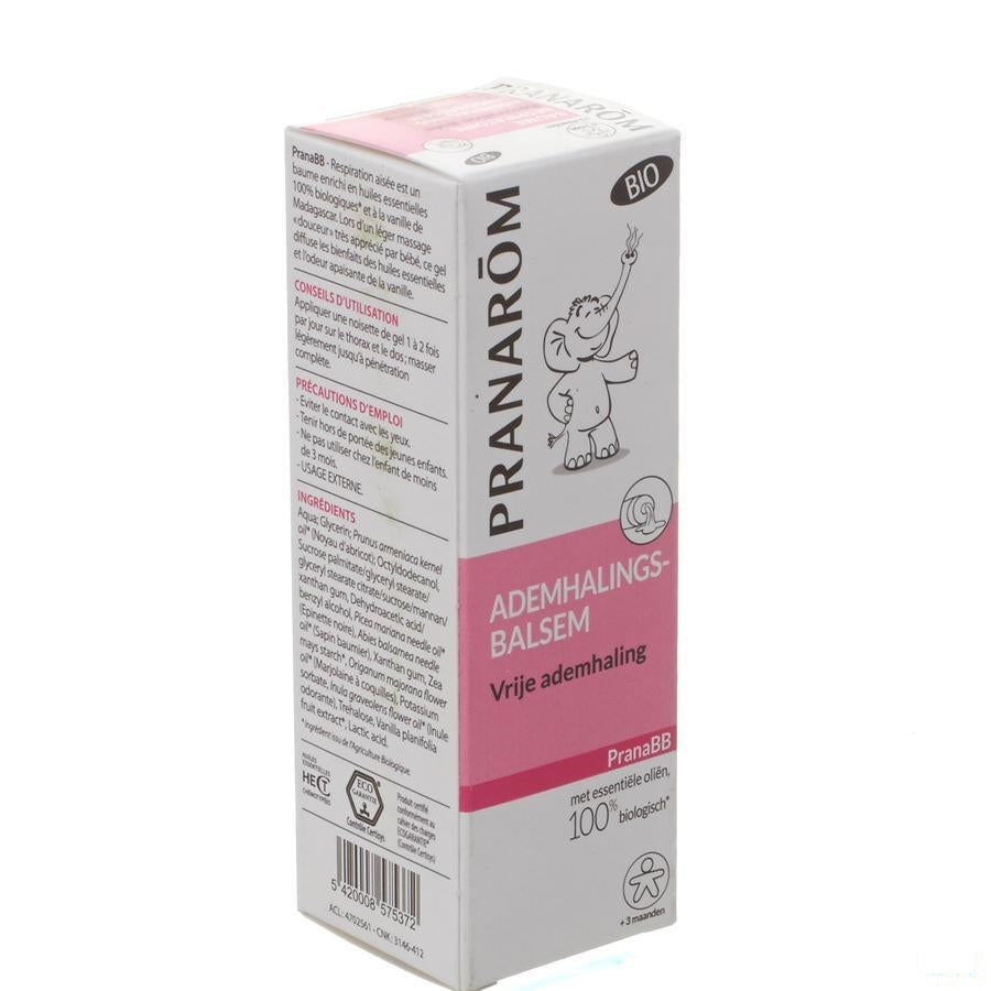 Pranabb Ademhalingsbalsem Tube 40ml Pranarom
