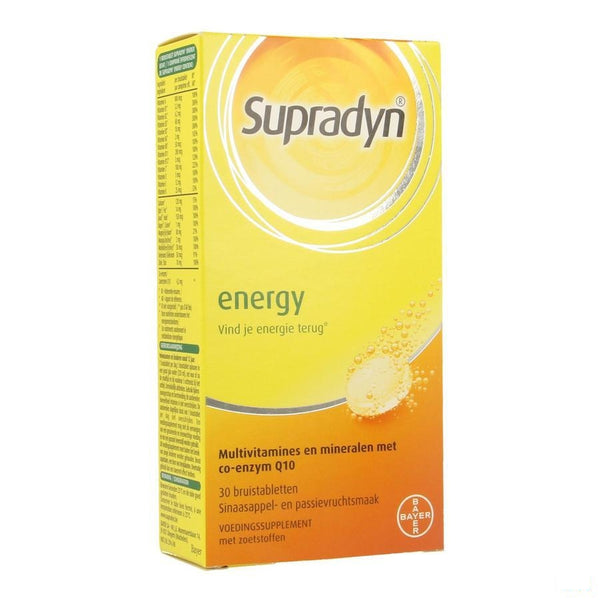 Supradyn Energy Bruistabletten 30 - Bayer - InstaCosmetic