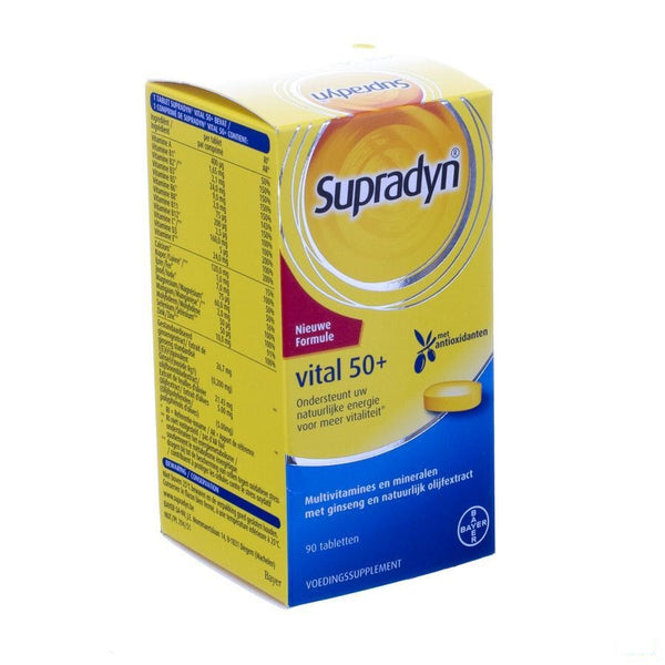 Supradyn Vital 50+ Filmomh.tabl 90 - Bayer - InstaCosmetic