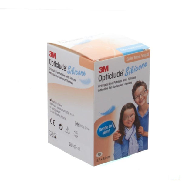 Opticlude 3m Silicone Eye Patch Skin Tone Maxi 50 - 3m Belgium - InstaCosmetic