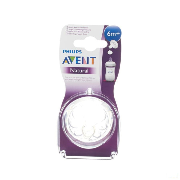Avent Natural Zuigspeen Dikke Voeding 2 - Bomedys - InstaCosmetic