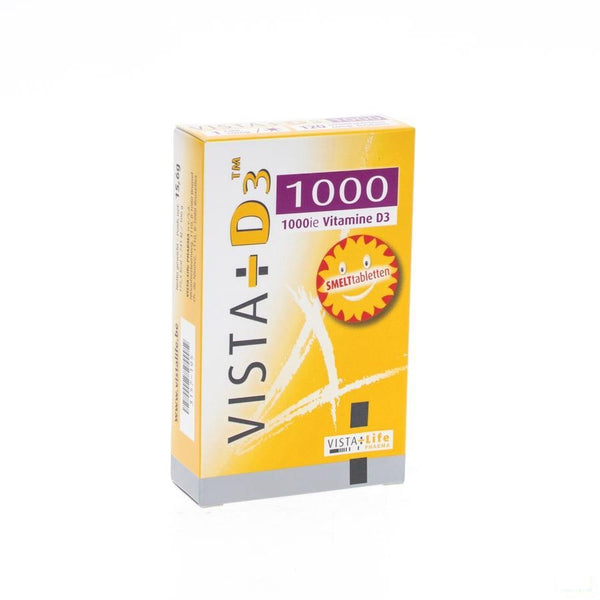 Vista D3 1000 Smelttabletten 120 - Vista-life Pharma - InstaCosmetic
