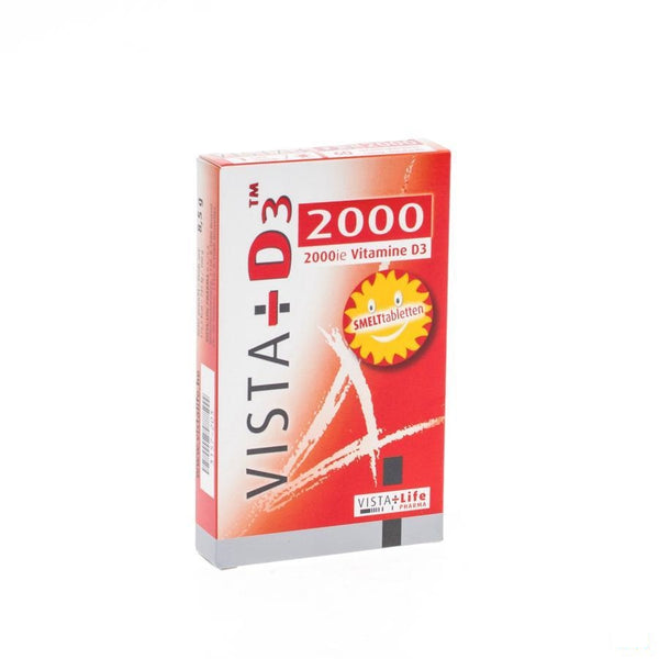 Vista D3 2000 Smelttabletten 60 - Vista-life Pharma - InstaCosmetic
