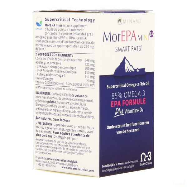 Morepa Mini Smart Fats Pot Capsules 60 Verv.2072890 - Morepa - InstaCosmetic