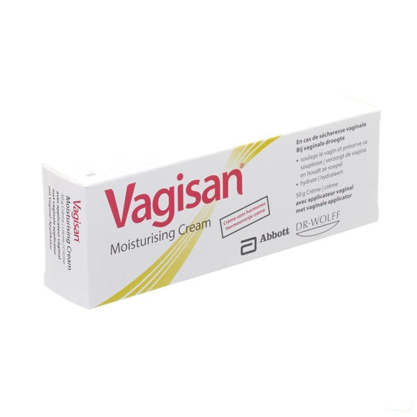 Vagisan Vochtinbrengende Creme 50g - Mylan Epd - InstaCosmetic