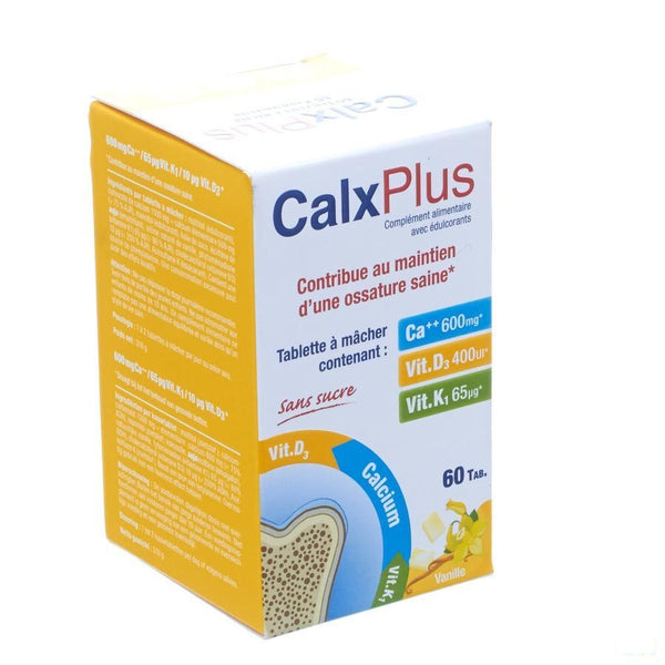Calx-plus Vanille Tabl 60 - Axone Pharma - InstaCosmetic