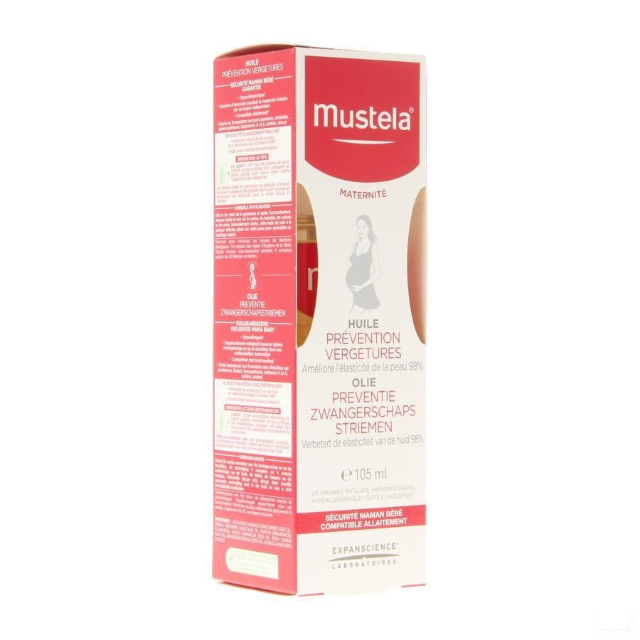 Mustela Mat Olie Preventie Zwang.striemen 105ml