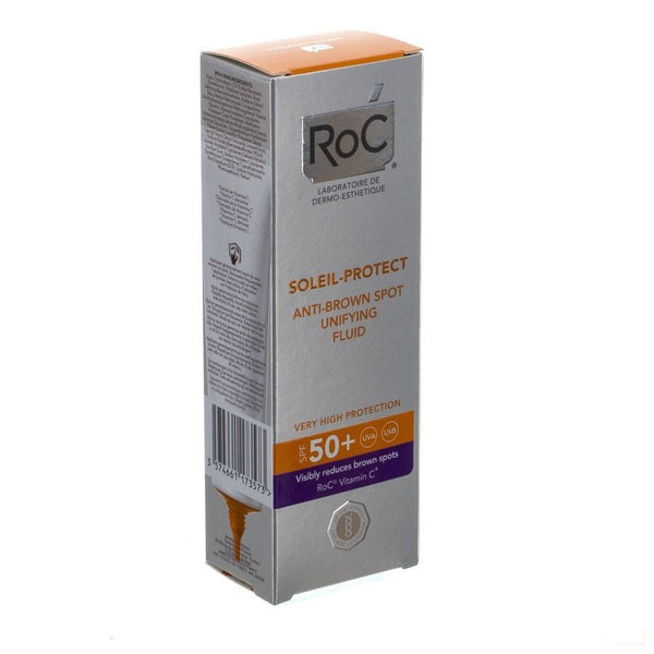 Roc Soleil Protect Fluid Bruinevlekken Ip50+ 50ml - Roc - InstaCosmetic