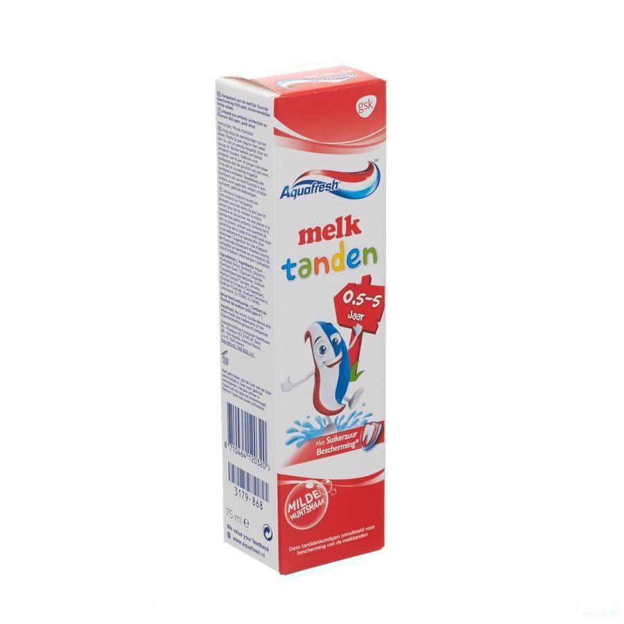 Aquafresh Kids Milk Teeth Tandpasta 75ml