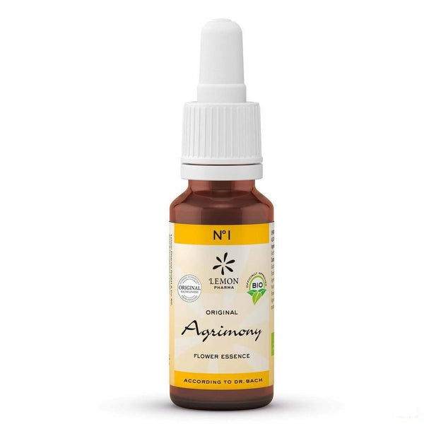 Dr.bach Bio N01 Agrimony 20ml - Eureka Pharma - InstaCosmetic