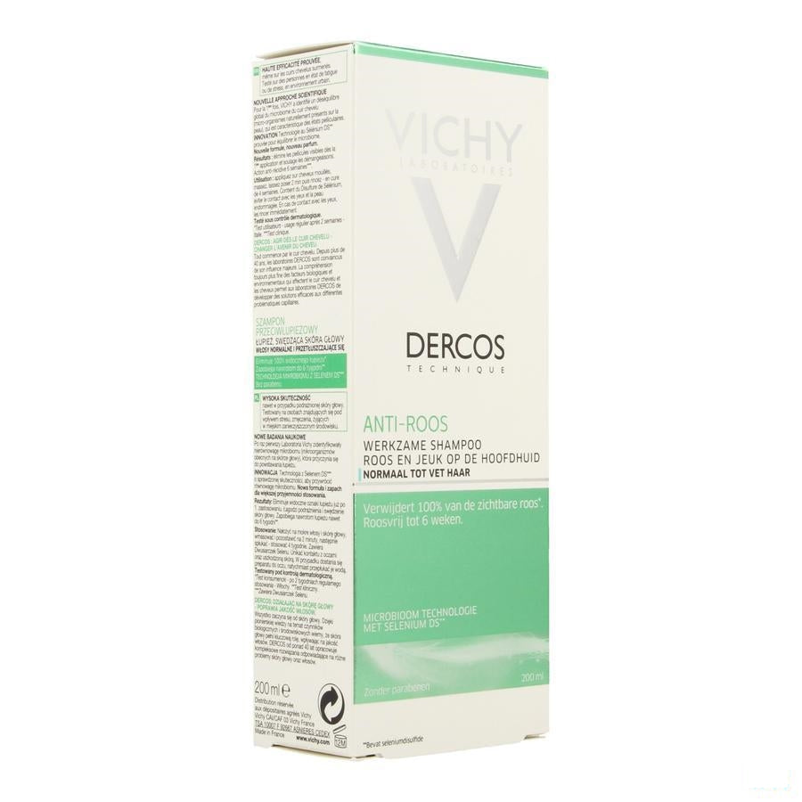 Vichy Dercos Anti-Roos Shampoo Vet Haar Reno 200ml