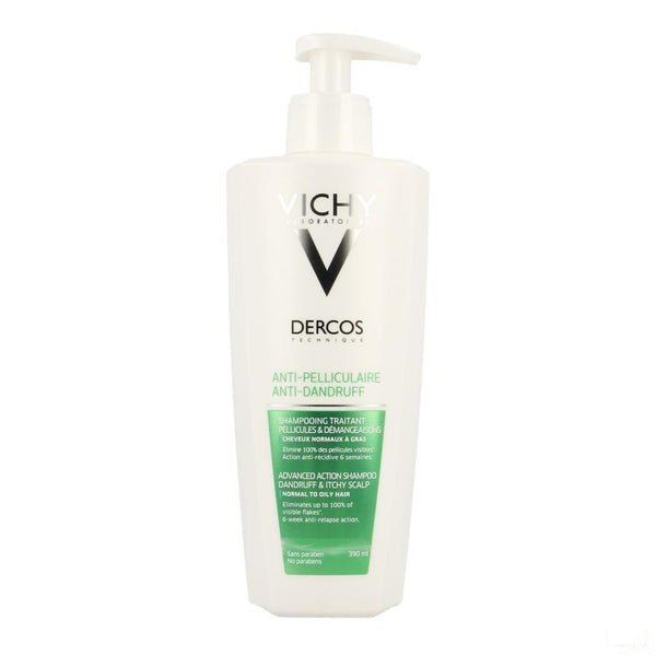 Vichy Dercos Anti-Roos Shampoo Vet Haar 400ml - Vichy - InstaCosmetic
