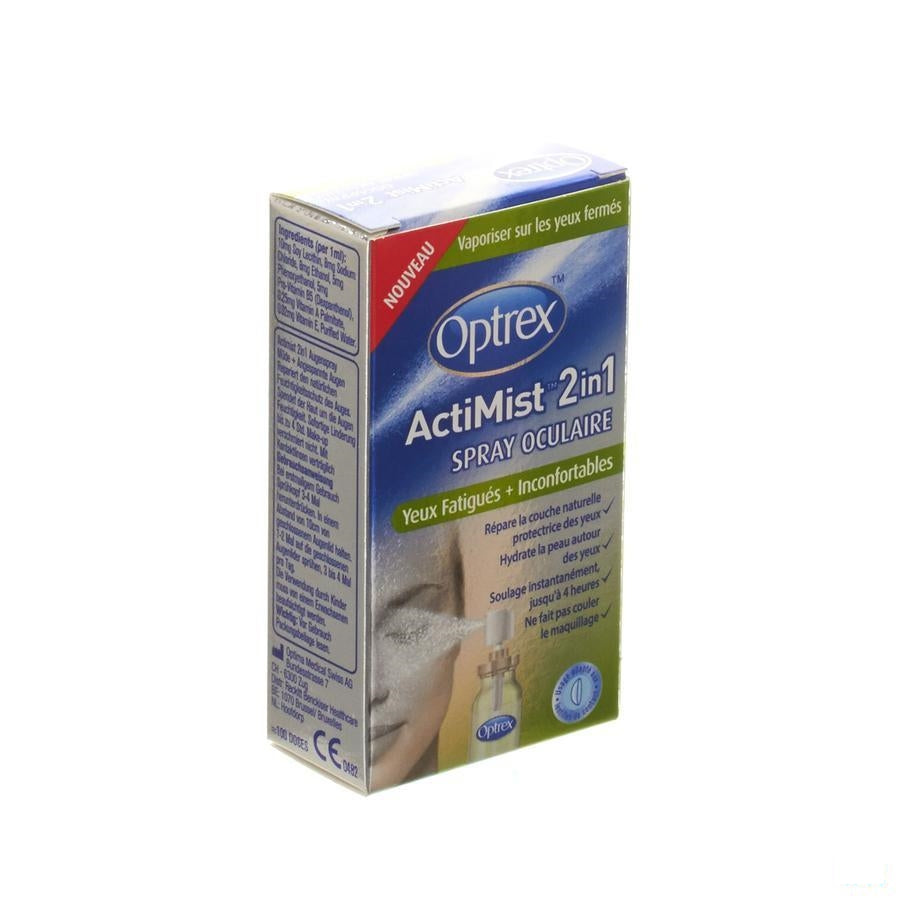 Optrex Actimist Oogspray Verm.-pijnlijke Ogen 10ml