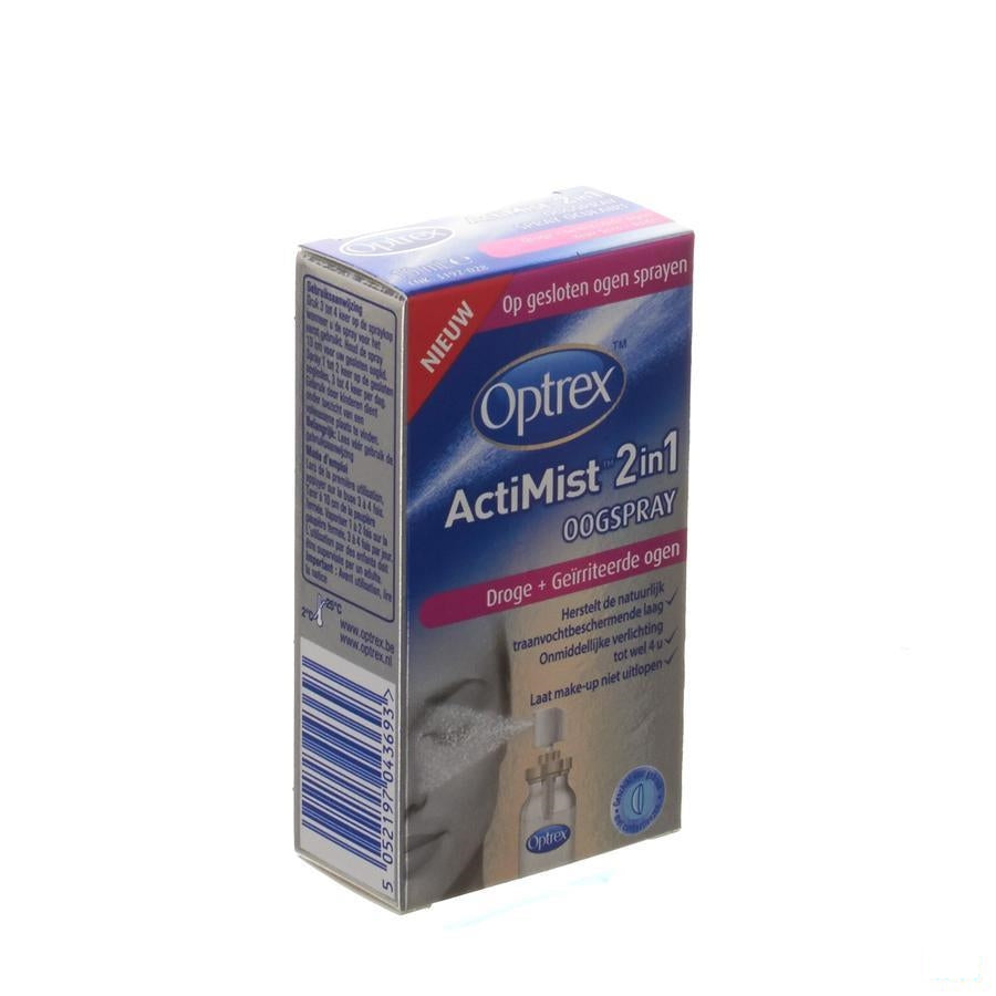 Optrex Actimist Oogspray Droge-geirrit.ogen 10ml