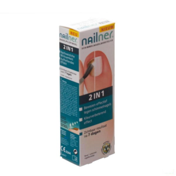 Nailner Brush 2in1 5ml - Patch Pharma - InstaCosmetic