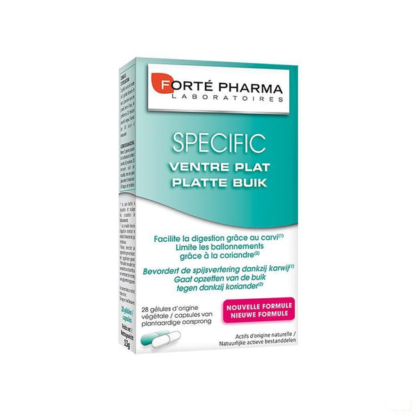 Specific Platte Buik Tabletten 1x28 - Forte Pharma - InstaCosmetic