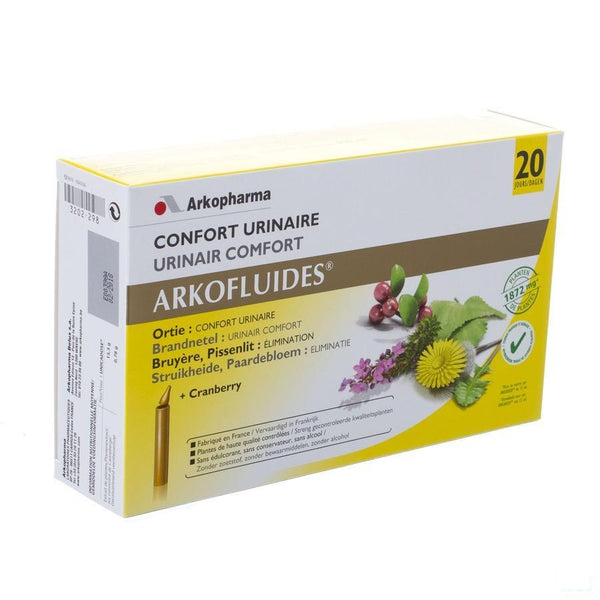 Arkofluide Urinair Comfort Unicadose 20 - Arkopharma - InstaCosmetic