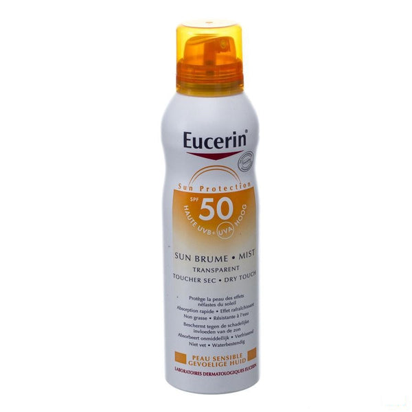 Eucerin Sun Invisible Mist Dry Touch Ip50+ 200ml - Beiersdorf - InstaCosmetic