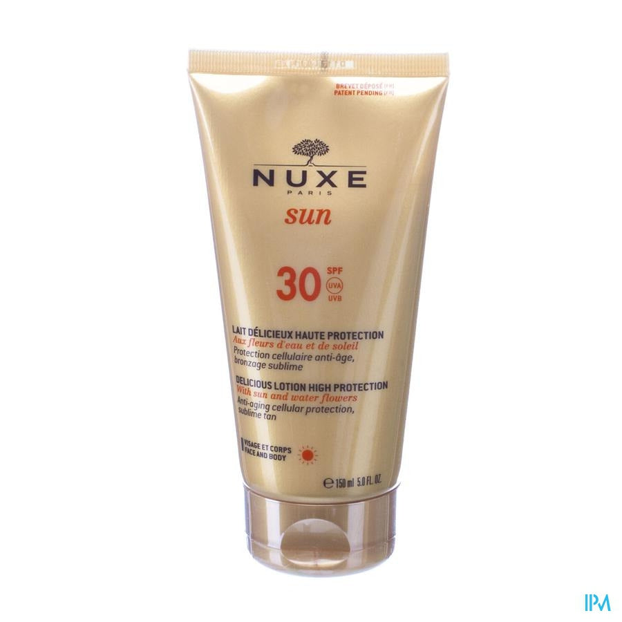 Nuxe Sun Melk Delicieux Gezicht Lichaam SPF 30 150ml