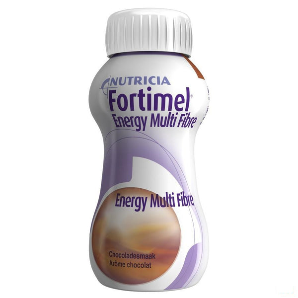 Fortimel Energy Multi Fibre Chocolade 4x200ml - Nutricia - InstaCosmetic