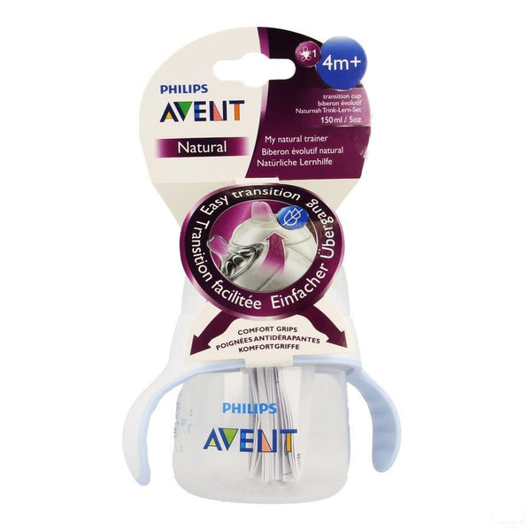 Avent Natural Overgangsbeker Met Speen+handv.200ml - Bomedys - InstaCosmetic