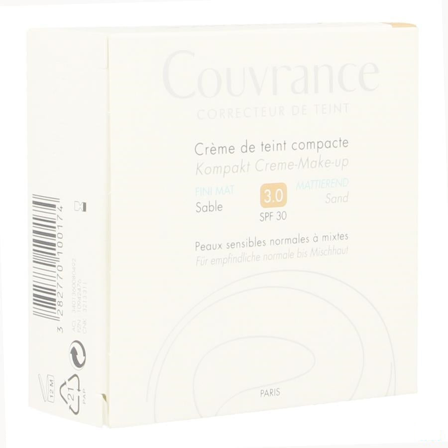 Avène Couvrance - Foundation Compact Mat kleur: Sable 10gr