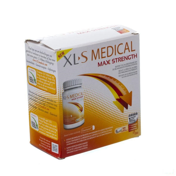 Xls Medical Max Strength 120 Tabletten - Omega Pharma - InstaCosmetic