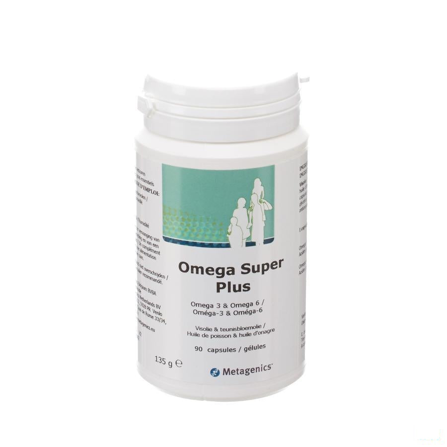 Omega Super Plus Pot Capsules 90 19752 Metagenics