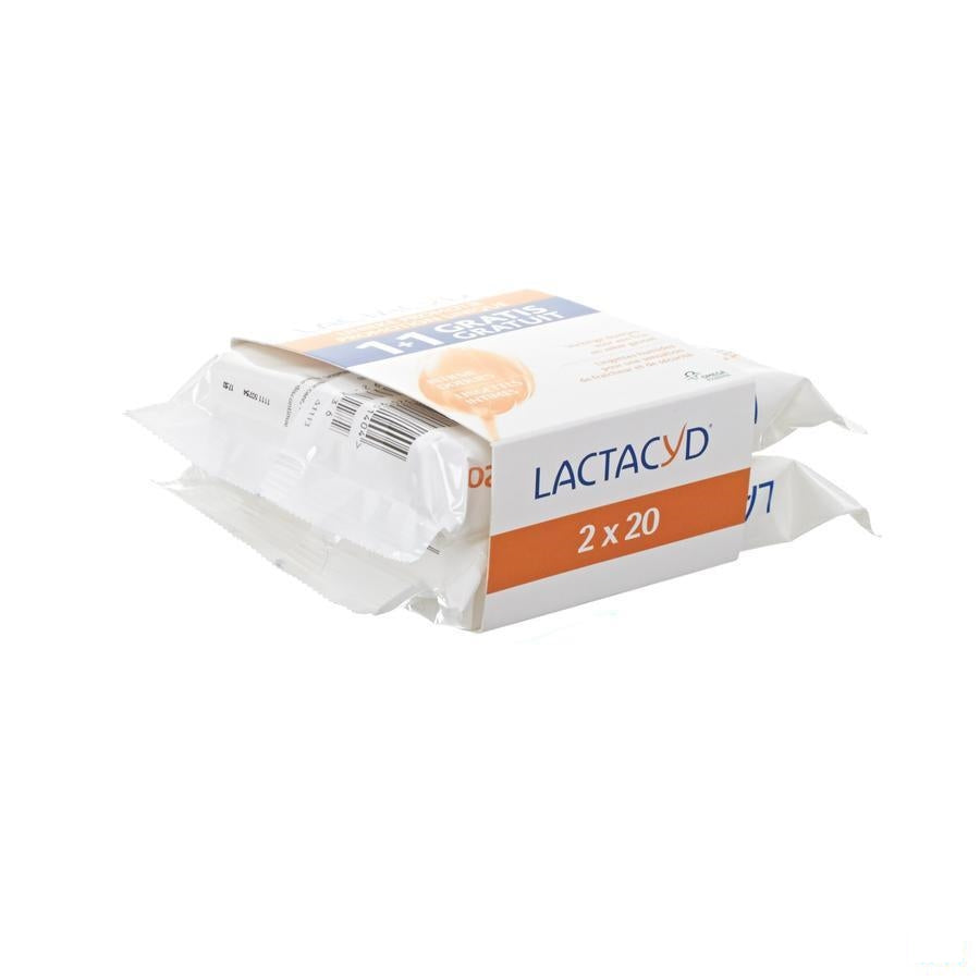 Lactacyd Intieme Doekjes 20 Promo 1+1 Gratis