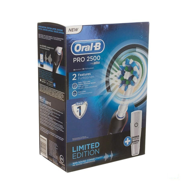 Oral B Pro 2500 Cross Action Black - Elektrische tandenborstel - Procter & Gamble - InstaCosmetic