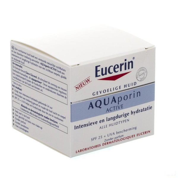 Eucerin Aquaporin Active Verz. Hydra Ip25+uva 50ml - Beiersdorf - InstaCosmetic