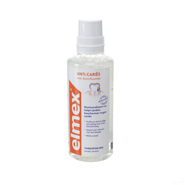 Elmex Tandspoeling Anti Caries Nieuwe Formule 400ml - Elmex-meridol - InstaCosmetic