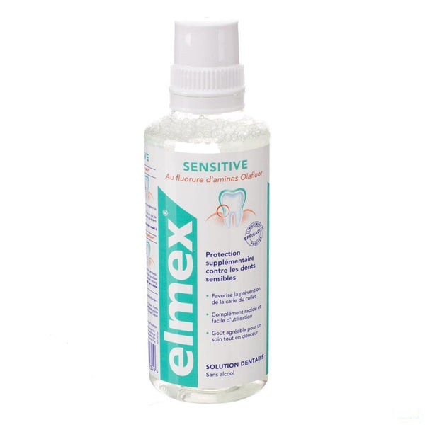 Elmex Sensitive Tandspoeling Nieuwe Formule 400ml - Elmex-meridol - InstaCosmetic