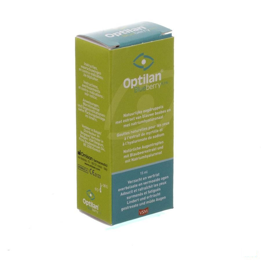 Optilan Blueberry 0,1% Collyre 15ml Verv.3003704