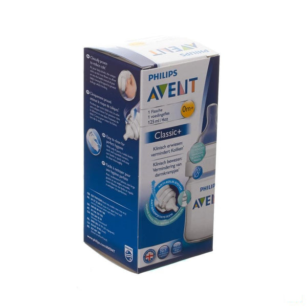 Avent Zuigfles Classic+ Pp 125ml - Bomedys - InstaCosmetic