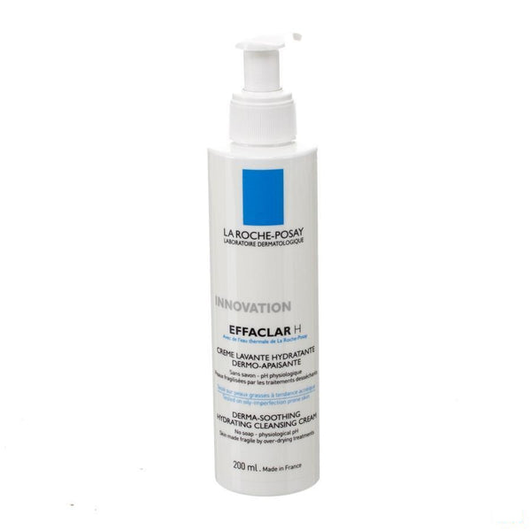La Roche-Posay - Effaclar H Reinigingscrème 200ml - Lrp - InstaCosmetic