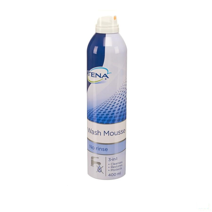 Tena Wash Mousse Nieuwe Formule 400ml 6570