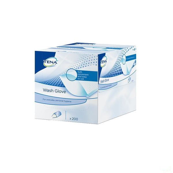 Tena Wet Wash Gloves N/parf Nieuwe Formule 8 1158 - Sca Hygiene Products - InstaCosmetic