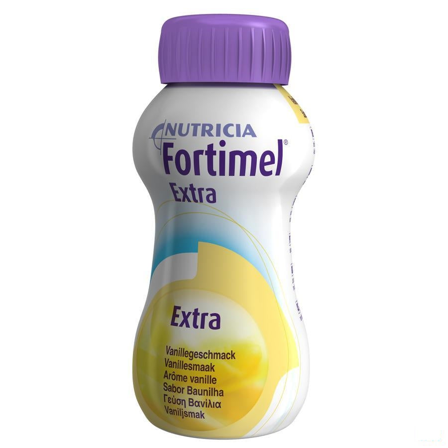 Fortimel Extra Vanille Nieuwe Formule 4x200ml Verv.2401511