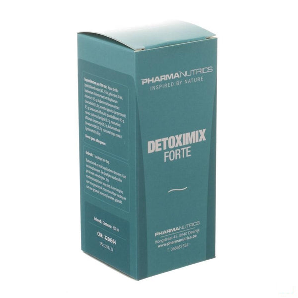 Detoximix Forte 200ml Pharmanutrics - Pharmanutrics - InstaCosmetic