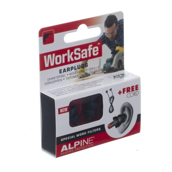 Alpine Worksafe Oordoppen New 1p - Labart - InstaCosmetic